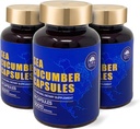 Sea Cucumber, Wild Caught Kapsules Sea Cucumber, Natural Extract Supplement, Super Natural Antioxidant, Immune Builder, Cartilage Protection - 90 Kapsule, 500mg/Bottle - Tri fľaše