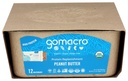 GoMacro Makrobar Organic Vegan Protein Bars, Arašidové maslo, 2.3 Ounce Bars (Pack of 12)