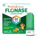 Flonase Children allergy Relief Nosal Spray, 24-hodinový non-Drowsy Multi-Symptom Relief 72 Sprays