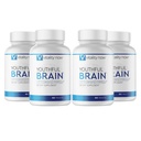 Youthful Brain 4 Bottle Bundle - Memory & Brain Health Suplement - Brain Booster Clarity with Bacopa Monnieri, Ginkgo Biloba, B12-120-Day Supply (240 gróf)