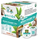 SOLLO Brain Power Organic Green Tea Pods s MCT, Acai & Essential nutrition, Nootropic Brain Booster- zlepšuje pamäť a zameranie Kompatibilný s 2.0 K-Cup Keurig Brewers, 24 Ct