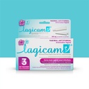 Lagicam 3 deň Vaginálne kvasinkové infekcie Liečba pre ženy, Začnite pracovať na 1. deň, Mikonazol Nitrate, Antimykotický krém zmierňuje svrbenie a podráždenie, 3 Jednorazové aplikátory a krém (1 balenie)