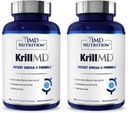 1MD Nutrition KrillMD - Antarktída kril olej Omega 3 doplnok s astaxantínom, EPA, DHA 