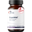 Designs for Health CogniAid - Bylinná pamäť + Mood Formula s extraktom zo zeleného čaju, Wild Blueberry + Bacopa (60 kapsúl)
