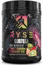 RYSE Godzilla X Noel Deyzel Pre Workout Powder - Strawberry Kiwi - 400mg Kofeín, High Stim Pre-Pracovné pre mužov a ženy s citrulínom a Beta Alanyne - Energy, Pump & Focus - 20/40 Servisné služby