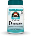 Zdroj Naturals Wellness D-munity, Bio-Aligned Vitamin D Immune Formula, podporuje optimálne Absorbation a využitie*, 125 μg (5 000 IU) D-3-30 Vegetariánske kapsuly