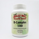Holly Hill Health Foods, B Complex 100 Vegetariánska formula, 100 tabliet