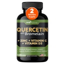 Gade Nutrition Quercetin s hypromínom Vitamín C a zinok Vitamín D3 
