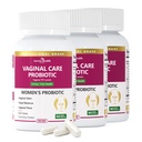 Vaginálne probiotiká pre ženy pH Balance s prebiotikami - 60 miliárd žien Probiotické pre Vaginal Flora, Odor, Kvasnice a trávivé zdravie so šafranom, brusnicou, Vegan & Non-GMO 270 Caps