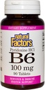 B-6 Pyridoxín HCL 100mg Prírodné faktory 90 Tablety