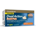Tablety GoodSense Dual Action Acetaminophen a Ibuprofen (NSAID), 250 mg/125 mg, Bolesť chrbta, 144