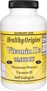 Zdravý pôvod Vitamín D3 Maximálna dávka 10 000 IU 360 softgelov, spolu 2 balenia