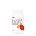 GNC L Arginín + L Citrulín 500mg Každý doplnok, podporuje výrobu oxidu dusnatého a zdravé krvné cievy tone, 120 slúži