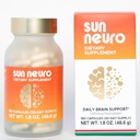 Sun Chlorella Sun Neuro Nootropic Brain Supplement - Denná koncentrácia pamäte a zaostrenie doplnok pre ženy a mužov - Prírodné plazmové Boost z moru Ananás - 180 Kapsule