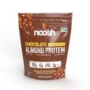 NOOSH Plant Based Almond Protein Powder Čokoláda 43 Gram - Vegan Protein Powder, Všetky prírodné zložky, Non-GMO, Gluten Free, Kosher, Arašidové bez, Soy Free, Dairy Free (Čokolát)