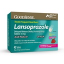 GoodSense Lansoprazol Oneskorené uvoľnenie Perorálne rozpadajúce sa tablety 15 mg, Acid Reducer, Jahodová chuť, 42 grófov (Pack of 1)