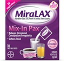 MiraLAX Laxative Powder Pakets 10.0 ea. (množstvo 5)