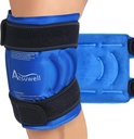 Atsuwell Ice Pack pre kolená, opakovane použiteľné Gel Ice Wraps pre kolená, Flexibilný studený Komprim studený Pack pre kolená, lakť, Shin, 1 balenie
