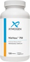 XYMOGEN NiaVasc 750 - Trvalá-Release Niacin pre menej Flushing efekt - podporuje udržanie zdravého krvného lipidov (120 Time-Release Tablety)