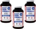 Yerba Prima Daily Fiber Formula 12 oz (3 balenia) - Rozpustný a nerozpustný Dietary Fiber Supplement - Colon Health - Vegan, Non-GMO, Gluten-Free