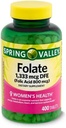 Jarné údolie folátový doplnok, 1,333 mcg, 400 gróf