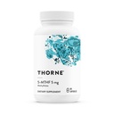THORNE - 5-MTHF - Metylfolát (Active B9 Folát) Dodatok - Podporuje Kardiovaskulárne zdravie, vývoj plodu, Nerve Health, Metylation & Homocysteín Levels* - 60 Servings - 5-MTHF 5mg