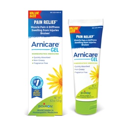 Boiron Arnicare Gél na zmiernenie bolesti kĺbov, svalovej bolesti, svalovej bolesti a opuchu modrín alebo zranení - bez mastnoty a výparov - 4,2 oz