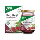 Slané červené Beet kryštály - Organické Nutritional Beet Root prášok Mix - Superfood prášok doplnok s vitamínom C, folát, horčík a draslík - 7 oz
