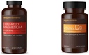 Elementy Odlučujúci glykolát horečnatý (240 tabliet) a vitamín D3 (180 softgelov)
