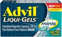 Advil Liqui- Gels Minis, 80 kapsúl v jednej fľaši (5 fliaš)