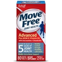 Presuňte Free Advanced Plus MSM a vitamín D3, 80 tabliet - Joint Health Supplement with Glucosamín a Chondroitín (Pack of 3)