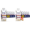 Uistite sa, Max Bielkoviny Výživa Shake s 30g proteínu, 1g cukru, vysoký proteín Shake, krémová broskyňová a Cherry Cheesecake Variety Pack, 11 fl oz, Balenie 12