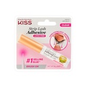 KISS Clear Strip Lash Adhézia s Aloe, vodeodolné, Formaldehyd a Latex zadarmo, Odor Free, Cruelty Free, Super Strong Hold riasa lepidlo s kefou Applicátor, 0.17 Oz.
