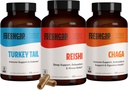 FreshCap Immune Defenders Bundle (Reishi, Turkey Tail, Chaga) Kapsule