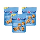 Atkins Bite-Size Crunchy Protein Cookies, Čokoládové Chip, 8g Protein, 4g Fiber, 1g Net Carb, 1g Cukor, Keto Friendly, 3 vrecká (5 Servíry na vrecko)
