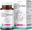 USDA Organic Laktation Supplement - Zvýšenie dodávok mlieka s bylinné dojčenie podpora - Pomoc pre matky - Organické: senovka grécka, Fenikel a mlieko bodka - 60 Vegánske kapsule (Žiadne pilulky alebo Cookies)