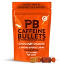 Kofeín Bullet Energy Chews - Čokoládové Orange. 16 * 85mg - Rýchlejší Kick Than Pills, Gels & Gum. Športové Veda pre beh, Cyklistika, Herné. Pre cvičenie Endurance Boost.
