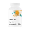 THORNE - Super EPA - Omega-3 mastné kyseliny EPA 425mg & DHA 270mg Supplement - Support Brain, Kardiovaskulárne, Joints & Skin* - Gluten, Dairy & Soy-Free - 90 Gelcaps