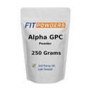 Alpha-GPC Powder 250 Grams, Non-GMO Alpha GPC Supplement Choline Powder, Vegan, tretia strana testované, pred tréningom, pamäť a zameranie, s Scoop
