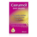 Dual Action Ušné kvapky, 10ml, nežná formulácia, pomáha uľaviť príznaky ušného vosku, zjemňuje Earwax, kvapkadlo zahrnuté