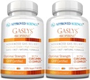 Schválená veda® GaslysTM - Soothe Digestive Tract, Alleviates Gas and Žalúdočné kríky - Artichoke Powder, Ginger, Fenikel Seed - 60 gróf - balenie po 2