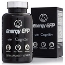 Energy EFP Brain Booster - 60Ct Nootropic Energy Supplements for Focus & Stamina with Citicolín, Vitamín B, Ashwagandha, L-Theanine, Ženšen