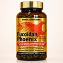 Nature's Bioscience ® FUCOIDAN Phoenix Advanced: 40 000 mg Pure Organic Fucoidan + 64 000 mg Pure Mushroom