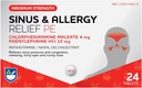 Rite Aid Sinus & Allergy Relief PE Tablety, Maximálna sila- 24 Gróf 