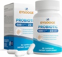 Probiotiká pre ženy a mužov, Pro Formula, Daily Probiotic Supplement, Pomáha Soothe Príležitostná abdominálna porucha & Bloating, 500 miliárd CFU, 22 kmeňov, 52 kapsúl