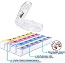 Apex Carex pilulky Organizátor a tabletky Cutter Combo súprava