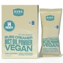 BUBS Naturals MCT Oil Powder Pakets - Medium Chain Triglyceridy - Keto Vegan & Paleo Friendly - Zdravé kokosové tuky + Nízky Carb - Dairy-Free Energy Zdroj - obsahuje 14 Cestovné pakety