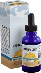 Noscent jód Organic Daily Health Supplement High Potency 2% Concentrated Liquid jód kvapky podporuje energiu a metabolizmus (1oz/30ml)