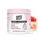 Wonderbelly Bloat + Gas Relief, Extra sila Žuvacie tablety, s 125 mg Simeticone, No Mastenec alebo Dye, Jahodový koláč, 42 Počet