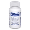 Pure Encapsulations Selenium - 200 mcg - pre Zdravé Cellular Funkcia, Imunitný systém & Antioxidant Defense - Minerálny doplnok - Vegan & Gluten Free - 60 Kapsule